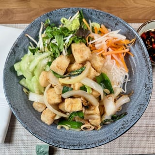 Lemongrass Tofu Vermicelli Bowl